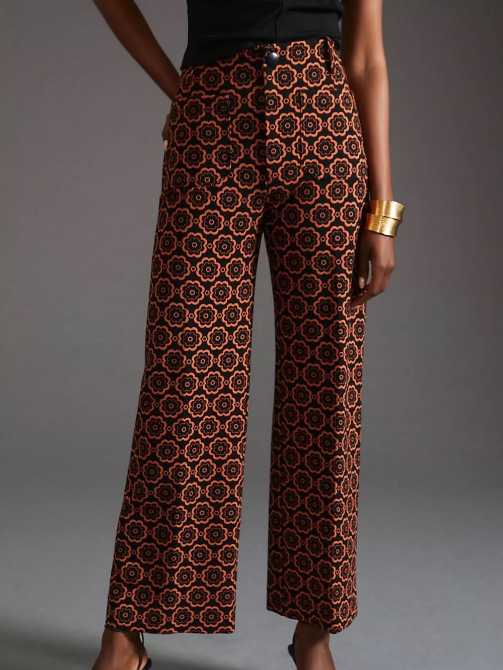 Maeve The Colette Wide Leg Ponte Pants